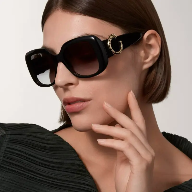 CARTIER CT0471S cat-eye designer sunglasses colorway 01, catalogue view 1
