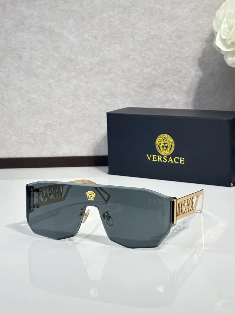 VERSACE VE6775 wraparound designer sunglasses colorway 01