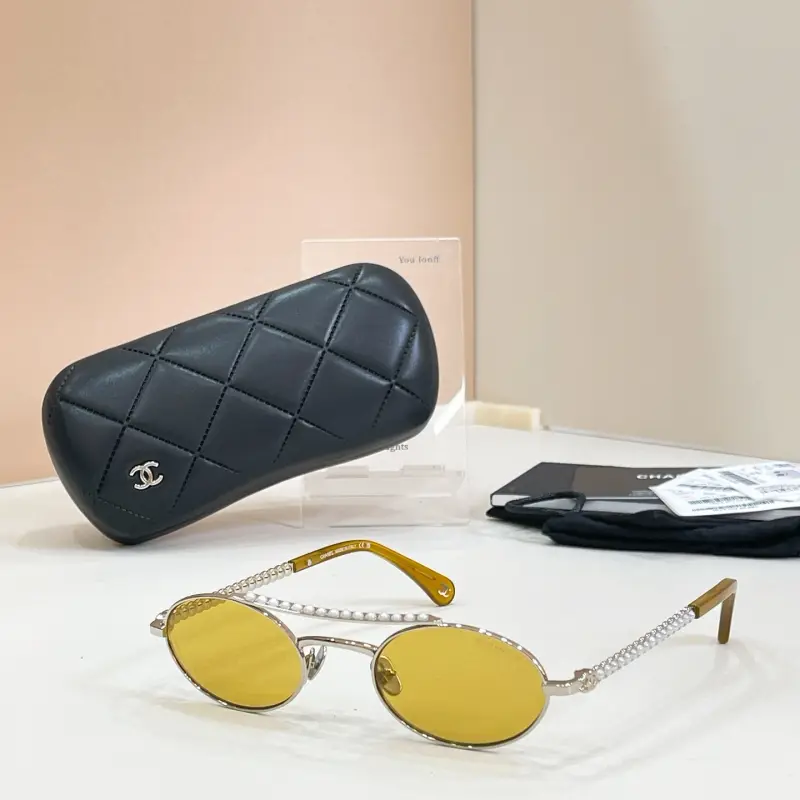 CHANEL 4297 round designer sunglasses colorway 02, catalogue view 1