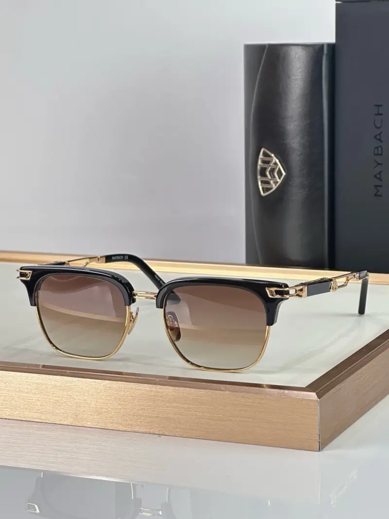 MAYBACH ARCHIVE HLPRN5 square designer sunglasses colorway 02, catalogue view 1