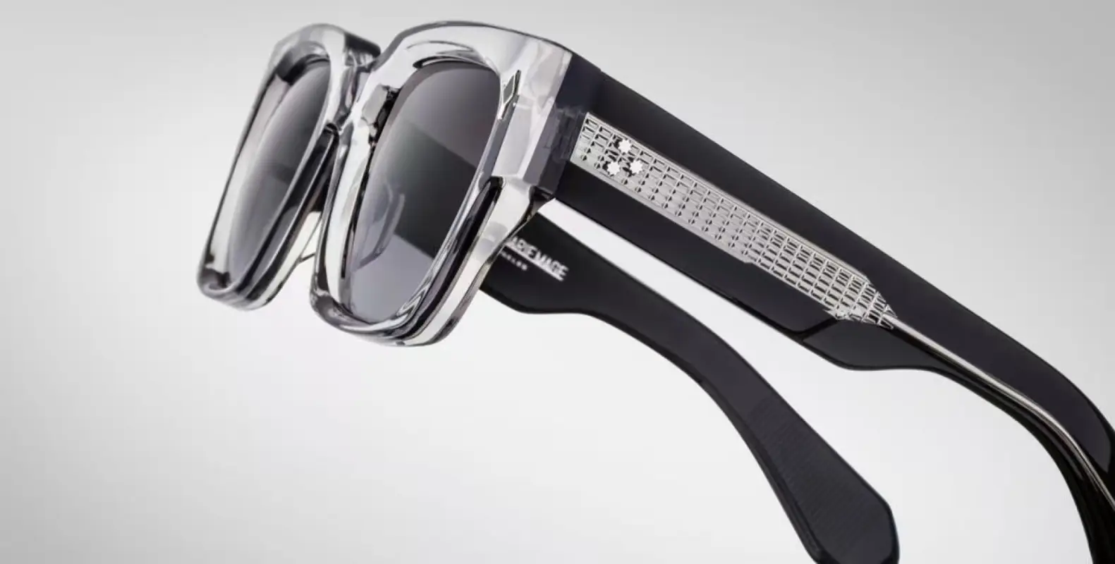 JACQUES MARIE MAGE ENZO-EPOXY square designer sunglasses colorway 02, catalogue view 1