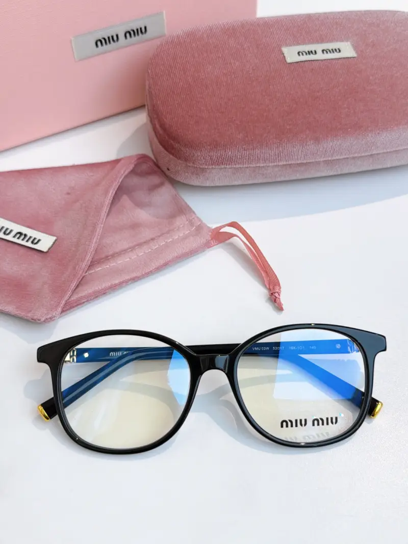MIU MIU VMU 03W round designer sunglasses colorway 02, catalogue view 1
