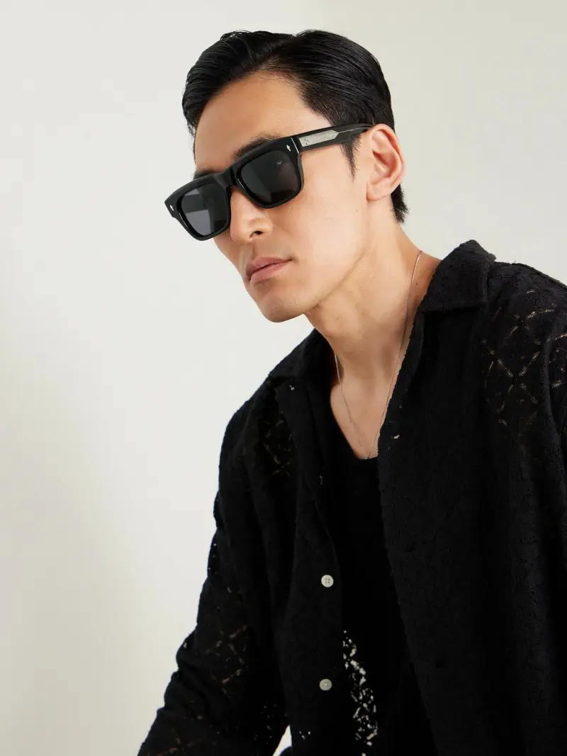 JACQUES MARIE MAGE TORINO square designer sunglasses colorway 02, catalogue view 1