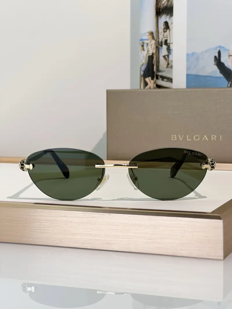 BVLGARI BV50072U rimless designer sunglasses colorway 02, catalogue view 1