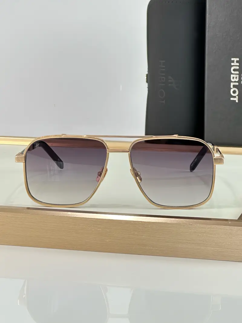 HUBLOT ARCHIVE 1607LV rimless designer sunglasses colorway 02, catalogue view 1