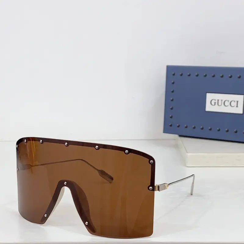 GUCCI GG1244 wraparound designer sunglasses colorway 03, catalogue view 1