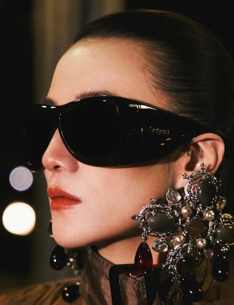 SAINT LAURENT SL902 rectangle designer sunglasses colorway 03, catalogue view 1