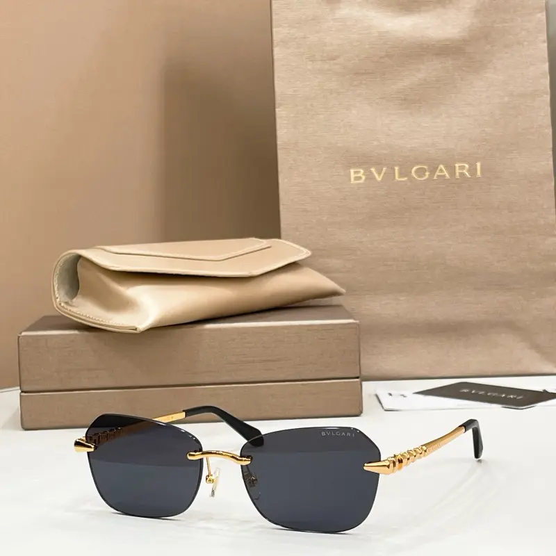 BVLGARI BV50070U rimless designer sunglasses colorway 03, catalogue view 1