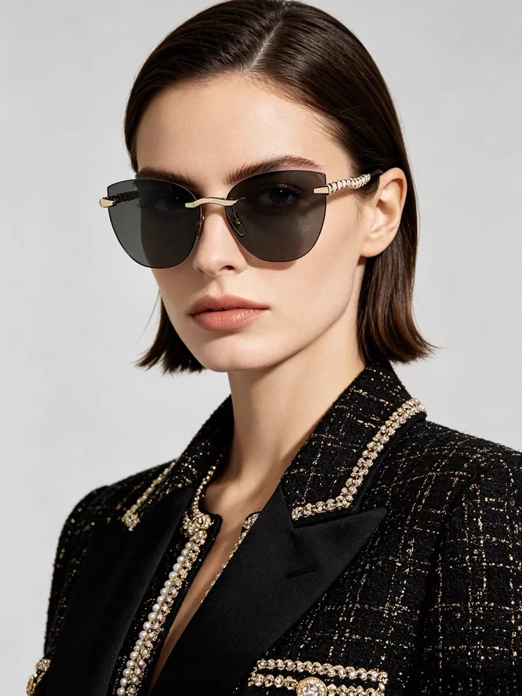 BVLGARI BV50082I cat-eye sunglasses with gradient lenses