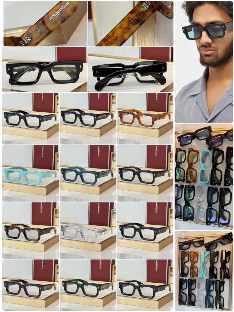 Jacques Marie Mage Ascari low rectangular sunglasses