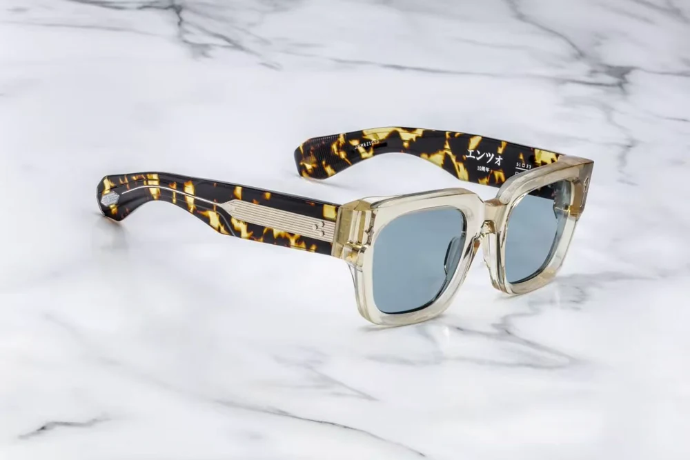 Jacques Marie Mage Enzo 10th square acetate sunglasses
