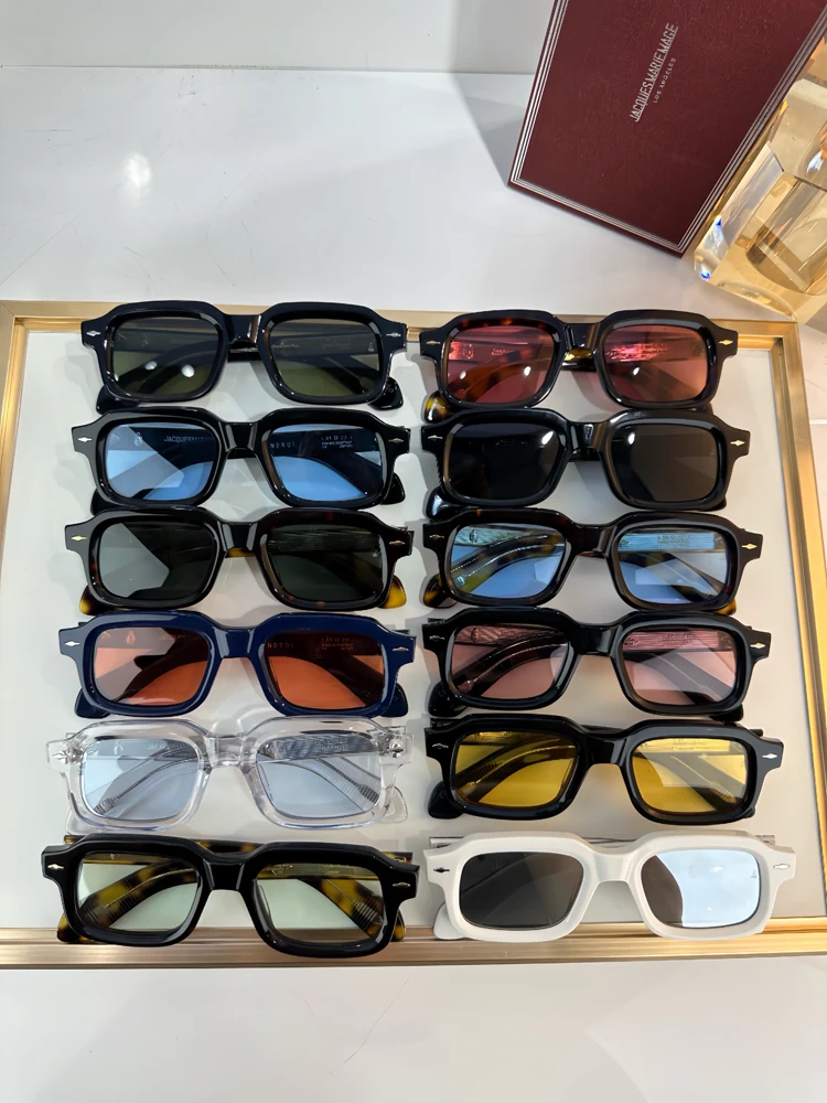 Jacques Marie Mage Sandro I square acetate sunglasses, catalogue view 1