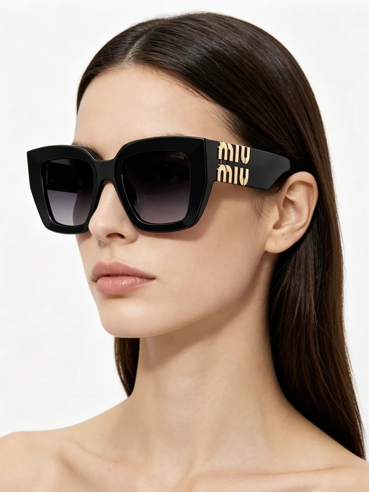 Miu Miu SMU B05 oversized square sunglasses