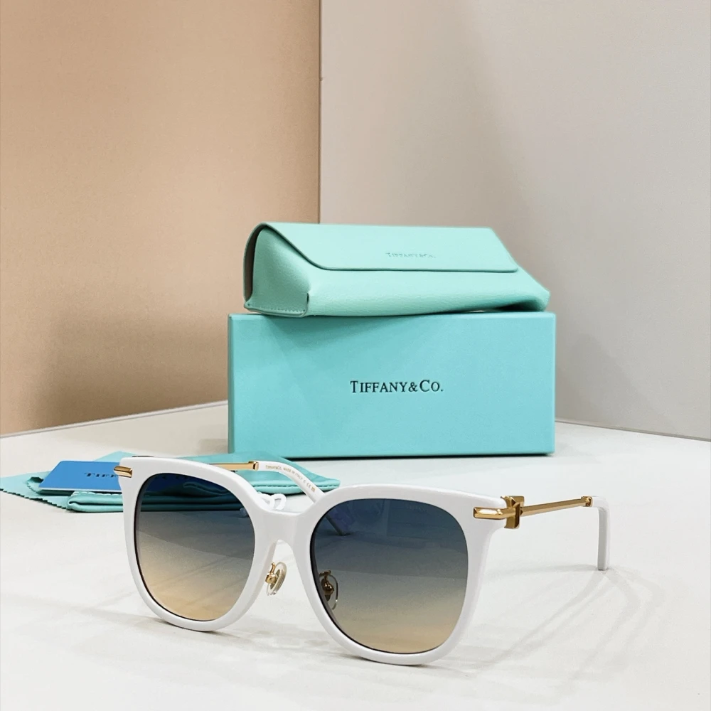Tiffany & Co. TF5006 gold-tone sunglasses with gradient lenses